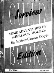 Front cover of Some Adventures of Sherlock Holmes (Adventure of the Blue Carbuncle / Adventure of the Engineer's Thumb / Adventure of the Speckled Band / Case of Identity / Five Orange Pips / Man with the Twisted Lip / Red-headed League / Scandal in Bohemia) by Arthur Conan Doyle