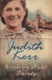 Front cover of Bombs on Aunt Dainty by Judith Kerr