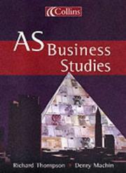 Cover of AS Business Studies by Richard Thompson