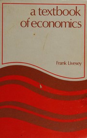 Cover of A textbook of economics by Frank Livesey