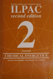 Front cover of Independent Learning Project for Advanced Chemistry (ILPAC) by ILEA Chemistry Project Team