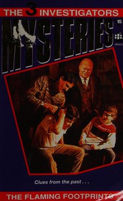 Front cover of The Mystery of the Flaming Footprints by Robert Arthur