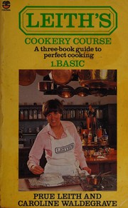Cover of Leith's cookery course by Prue Leith