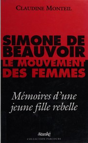 Cover of Simone de Beauvoir by Claudine Monteil