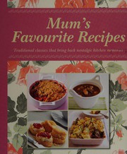 Cover of Mum's favourite recipes by Unknown