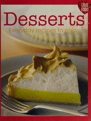 Cover of Desserts by Unknown