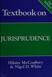 Cover of Textbook on jurisprudence by H. McCoubrey