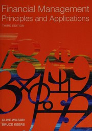 Cover of Financial management by WILSON