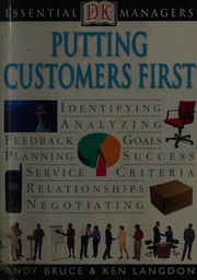 Cover of Putting customers first by Andy Bruce
