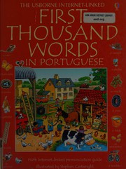 Front cover of First Thousand Words in Portuguese by Mairi Mackinnon