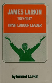 Cover of James Larkin by Emmet Larkin