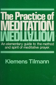 Front cover of Übungsbuch zur Meditation by Klemens Tilmann