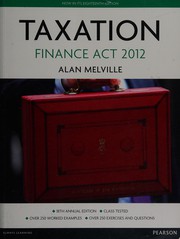 Cover of Taxation by Alan Melville
