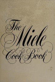 Front cover of The Miele cook book by Miele Company