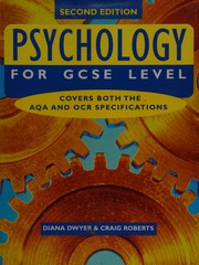 Cover of Psychology for GCSE Level by Diana Dwyer