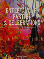 Cover of Entertaining in style by Bridget Jones