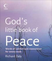 Front cover of God's Little Book of Peace by Richard Daly