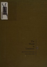 Cover of The world in literature by Robert Warnock