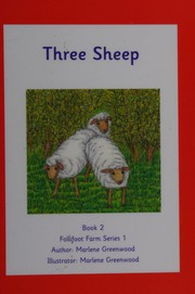 Cover of Three sheep by Marlene Greenwood
