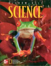 Front cover of McGraw-Hill Science Grade 1 by Richard Moyer