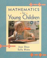 Cover of Mathematics for young children by Jean M. Shaw