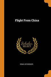 Cover of Flight from China by Edna Lee Booker