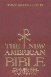 Front cover of Saint Joseph Edition of the New American Bible by Unknown