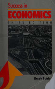 Cover of Success in Economics (Success Studybooks) by Derek Lobley