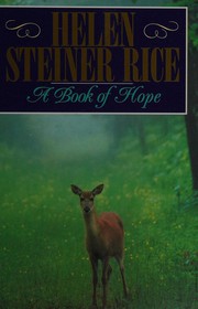 Front cover of A book of hope by Helen Steiner Rice