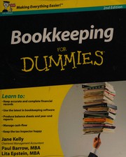 Cover of Bookkeeping for dummies by Lita Epstein