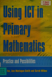 Cover of Using ICT in primary mathematics by Bob Fox