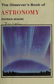 Front cover of The Observer's Book of Astronomy by Patrick Moore
