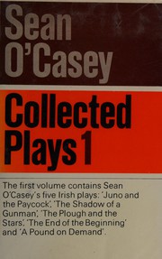 Front cover of COLLECTED PLAYS by Sean O'Casey