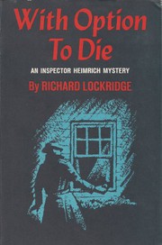 Front cover of With option to die by Richard Lockridge