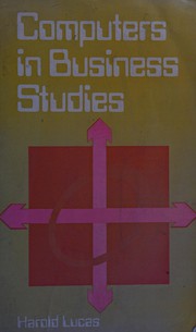 Cover of Computers in business studies by Harold Lucas