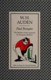 Cover of Paul Bunyan by Britten, Benjamin