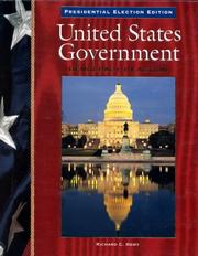 Cover of United States Government by Richard C. Remy