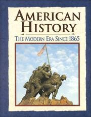 Cover of American History by Donald Ritchie