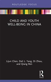 Front cover of Child and Youth Well-being in China by Lijun Chen