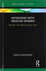 Front cover of Interviews with Mexican Women by Carlos Coria-Sanchez