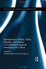 Front cover of Intersections of Race, Class, Gender, and Nation in Fin-de-siècle Spanish Literature and Culture by Jennifer Smith