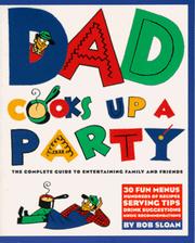 Cover of Dad cooks up a party by Bob Sloan