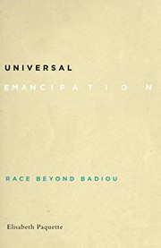 Cover of Universal Emancipation by Elisabeth Paquette