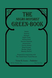 Front cover of The Negro Motorist Green-Book by Victor H. Green