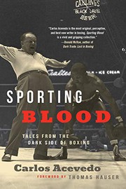 Cover of Sporting Blood by Carlos Acevedo