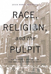 Front cover of Race, Religion, and the Pulpit by Julia Marie Robinson