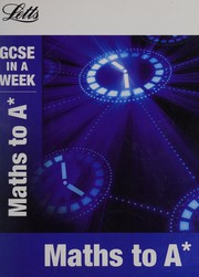 Cover of Maths to A* by Fiona C. Mapp