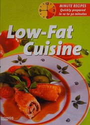 Cover of Low fat cuisine by Unknown