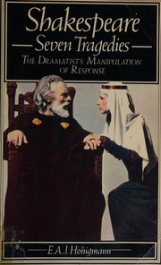 Cover of Shakespeare by E.A.J. Honigmann