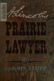 Cover of A. Lincoln by John J. Duff